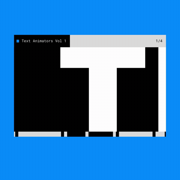 Text Animators Vol 1