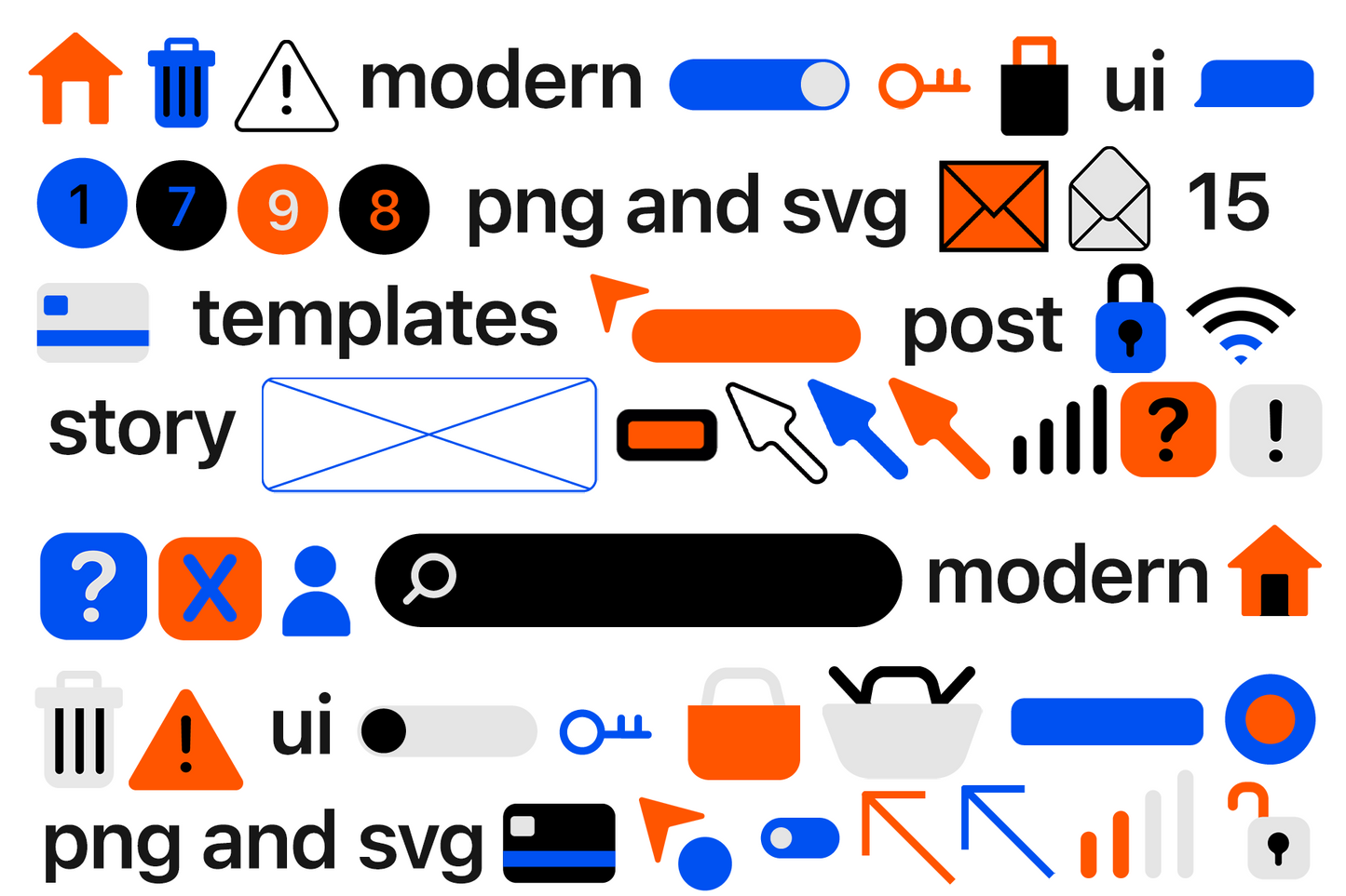 Modern UI Templates