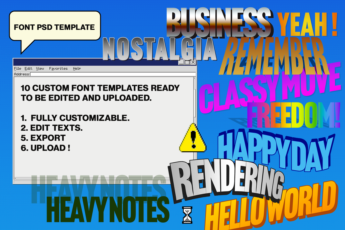 Retro UI Templates